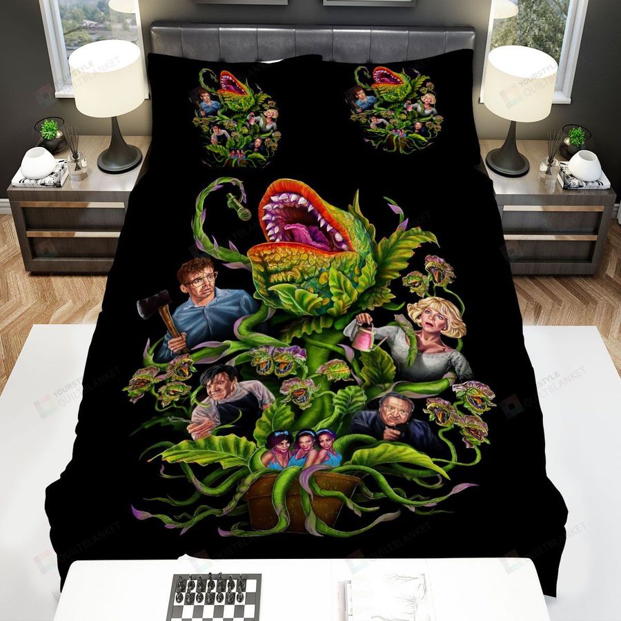 Little Shop Of Horrors Movie Poster 1 Bed Sheets Spread Comforter Duvet Cover Bedding Sets