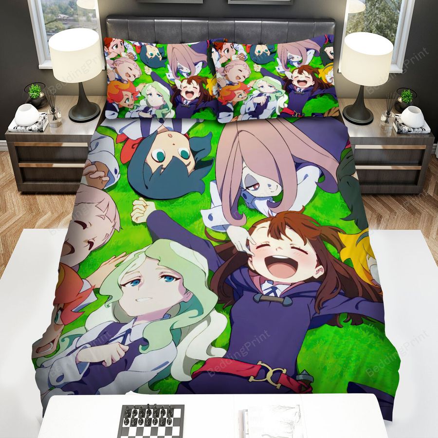 Little Witch Academia First-Generation Witches Bed Sheets Spread Duvet Cover Bedding Sets