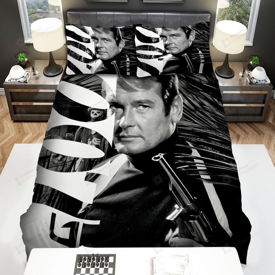 Live And Let Die Black And White Bed Sheets Spread Comforter Duvet Cover Bedding Sets