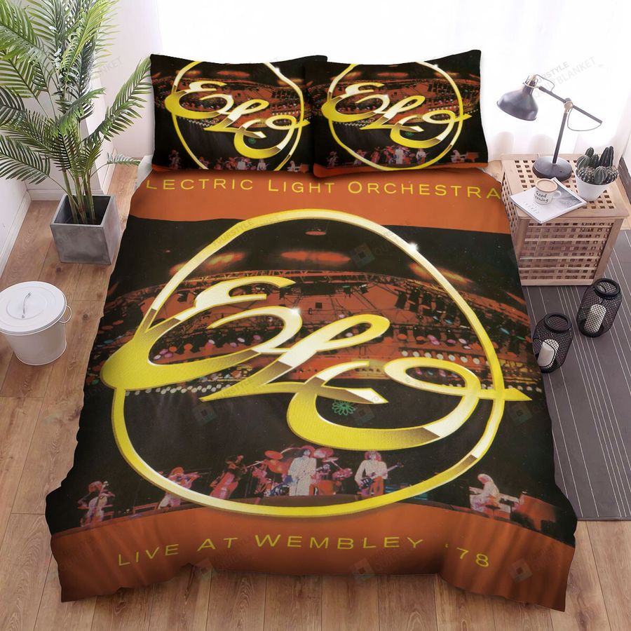 Live At Wembley Electric Light Orchestra Bed Sheets Spread Comforter Duvet Cover Bedding Sets