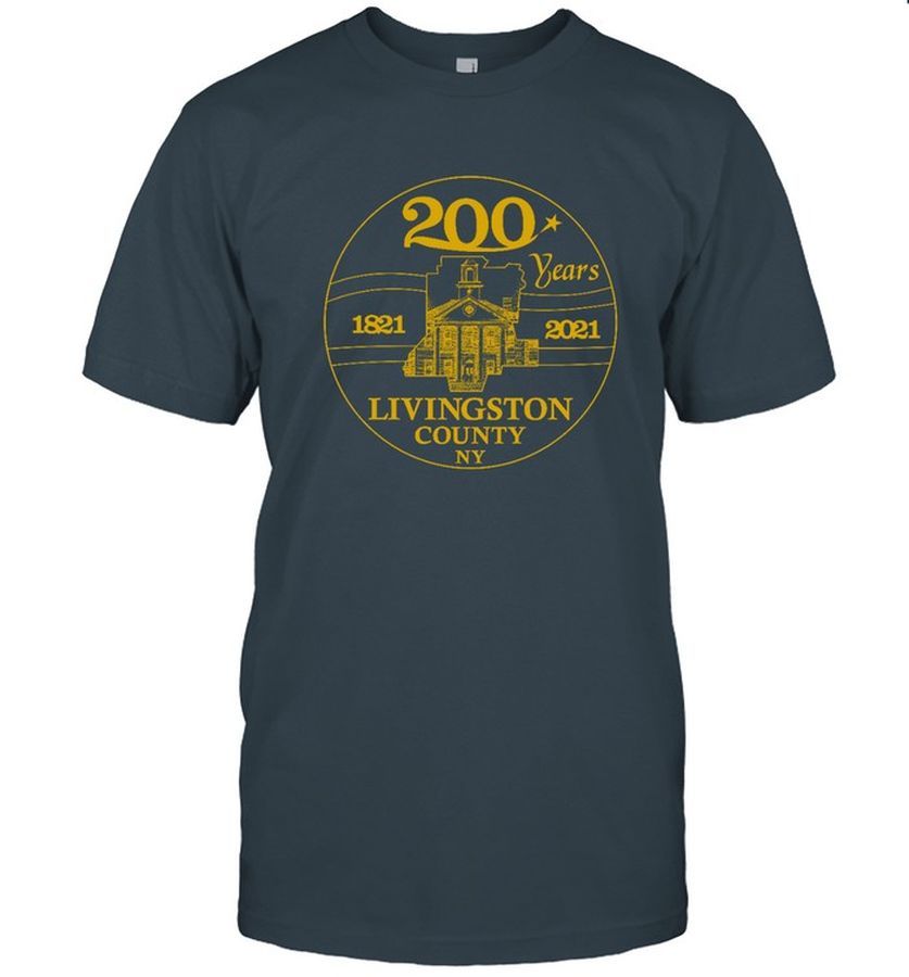 Livingston County Bicentennial T Shirt Clothing