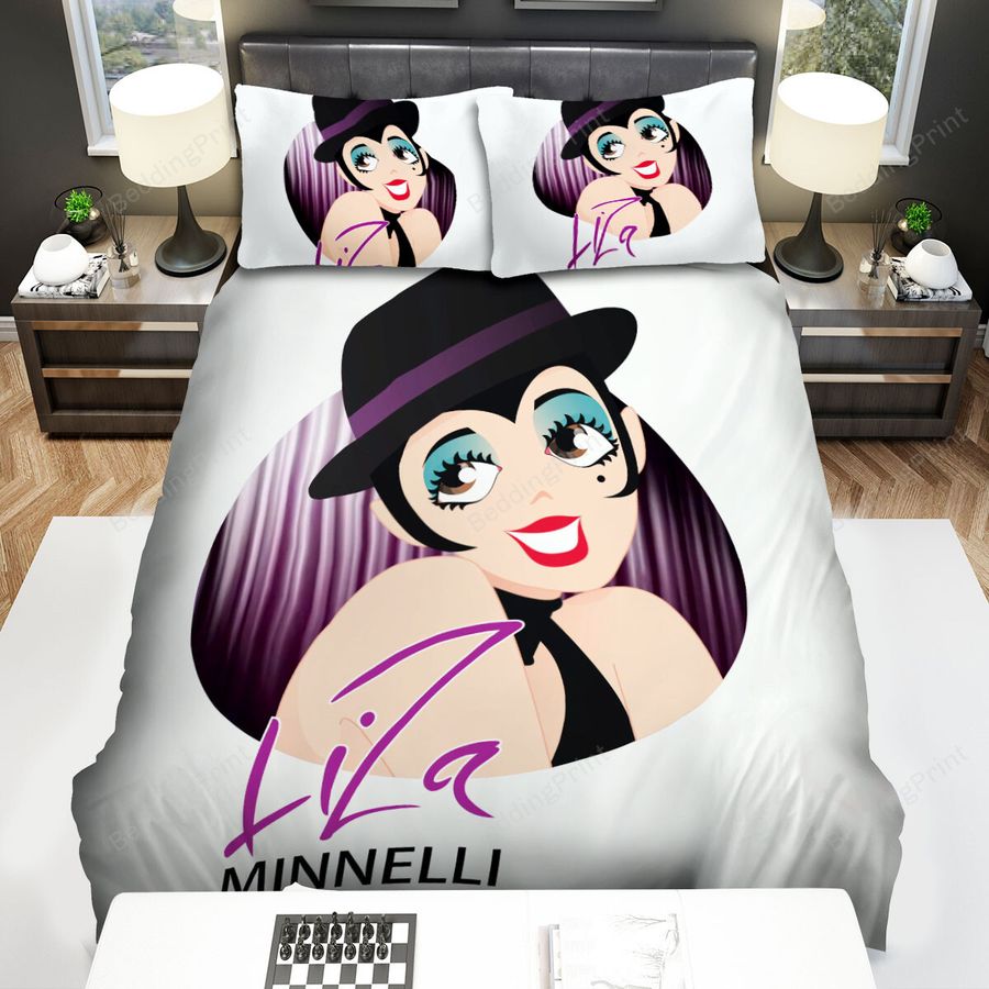 Liza Minnelli Hat Bed Sheets Spread Comforter Duvet Cover Bedding Sets