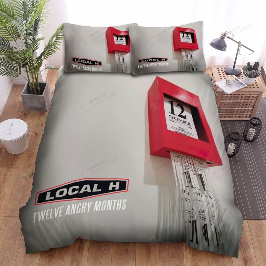 Local H Band Album Twelve Angry Months Bed Sheets Spread Comforter Duvet Cover Bedding Sets