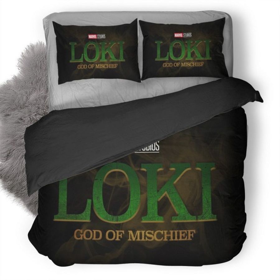 Loki God Of Mischief Bedding Set (Duvet Cover & Pillow Cases)