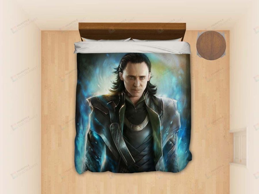 Loki Tom Hiddleston Avengers Bedding Set (Duvet Cover & Pillow Cases)