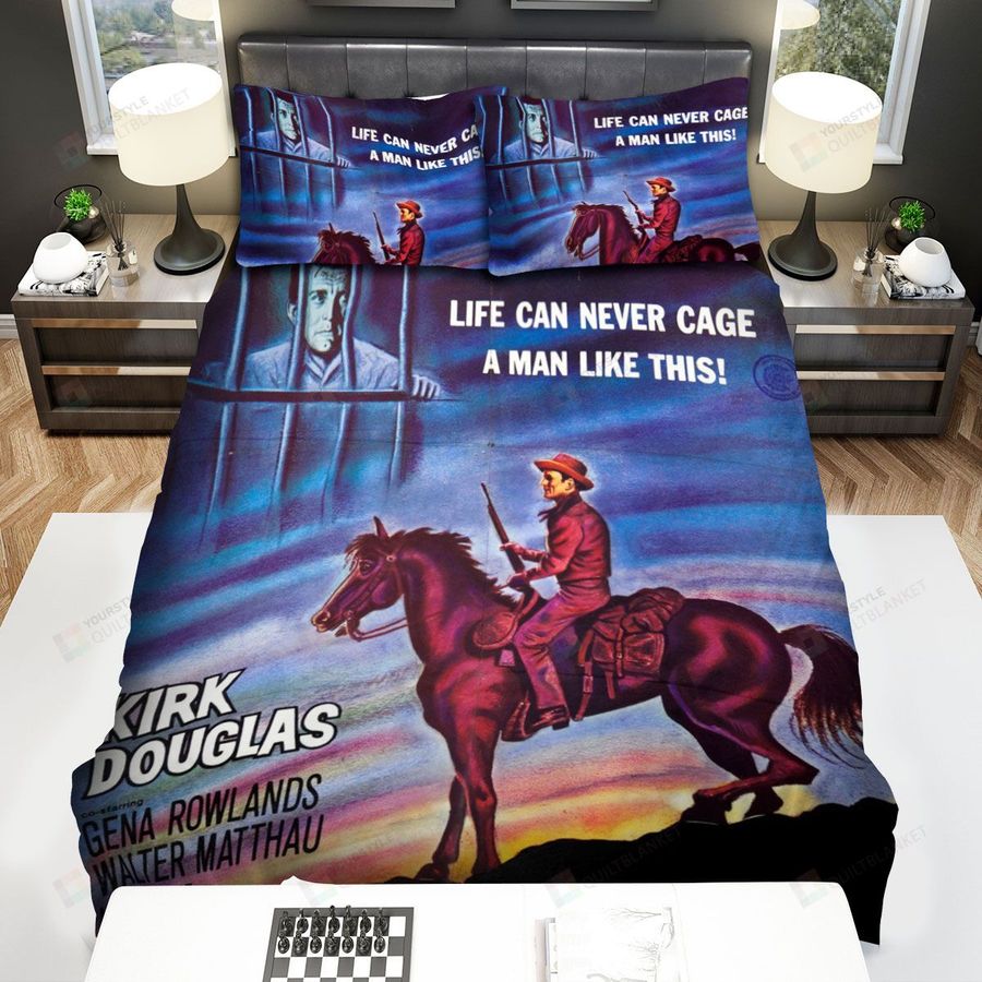 Lonely Are The Brave Poster 5 Bed Sheets Spread Comforter Duvet Cover Bedding Sets