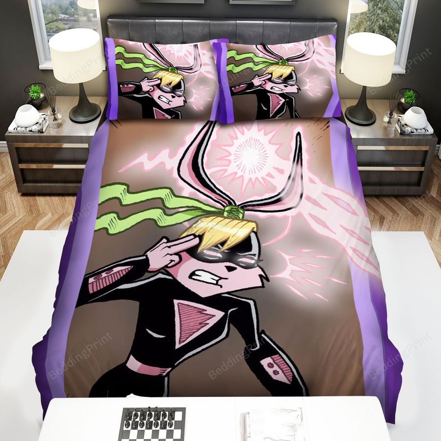 Loonatics Unleashed Lexi Bunny Super Power Bed Sheets Spread Duvet Cover Bedding Sets