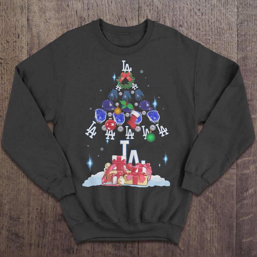 Los Angeles Dodgers Christmas Tree – Christmas Sweater Shirt