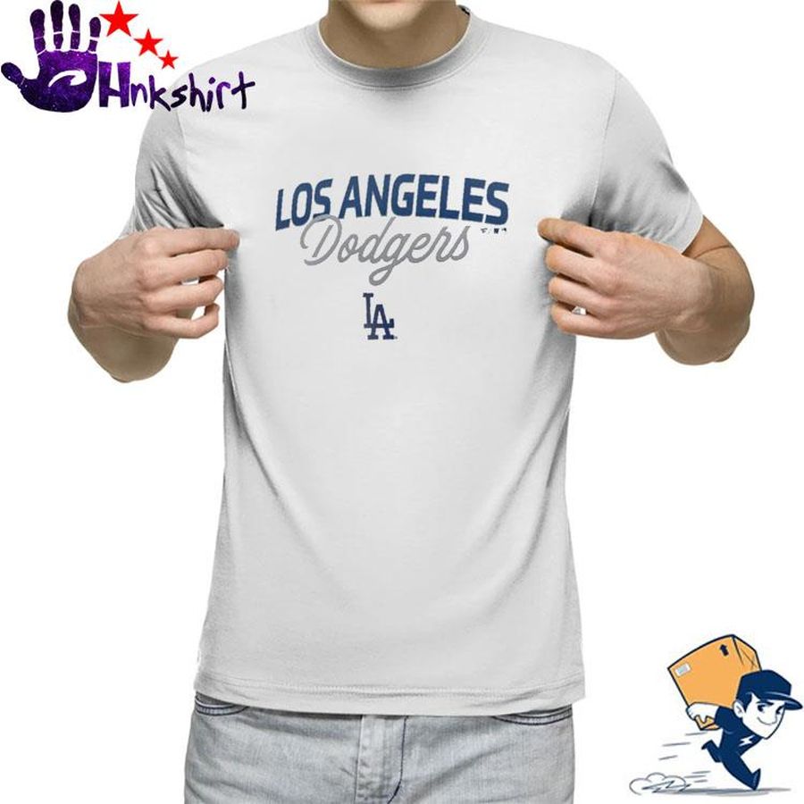 Los Angeles Dodgers Fanatics Branded White Depth shirt