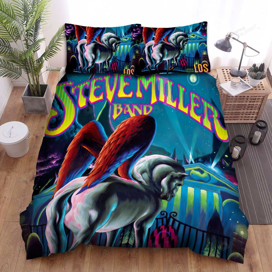 Los Lobos Band Steve Miller Bed Sheets Spread Comforter Duvet Cover Bedding Sets