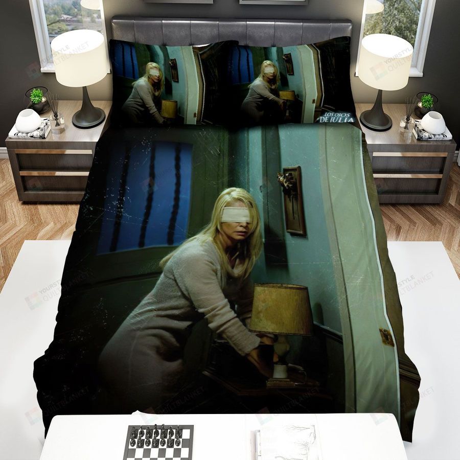 Los Ojos De Julia Movie Poster Bed Sheets Spread Comforter Duvet Cover Bedding Sets Ver 2