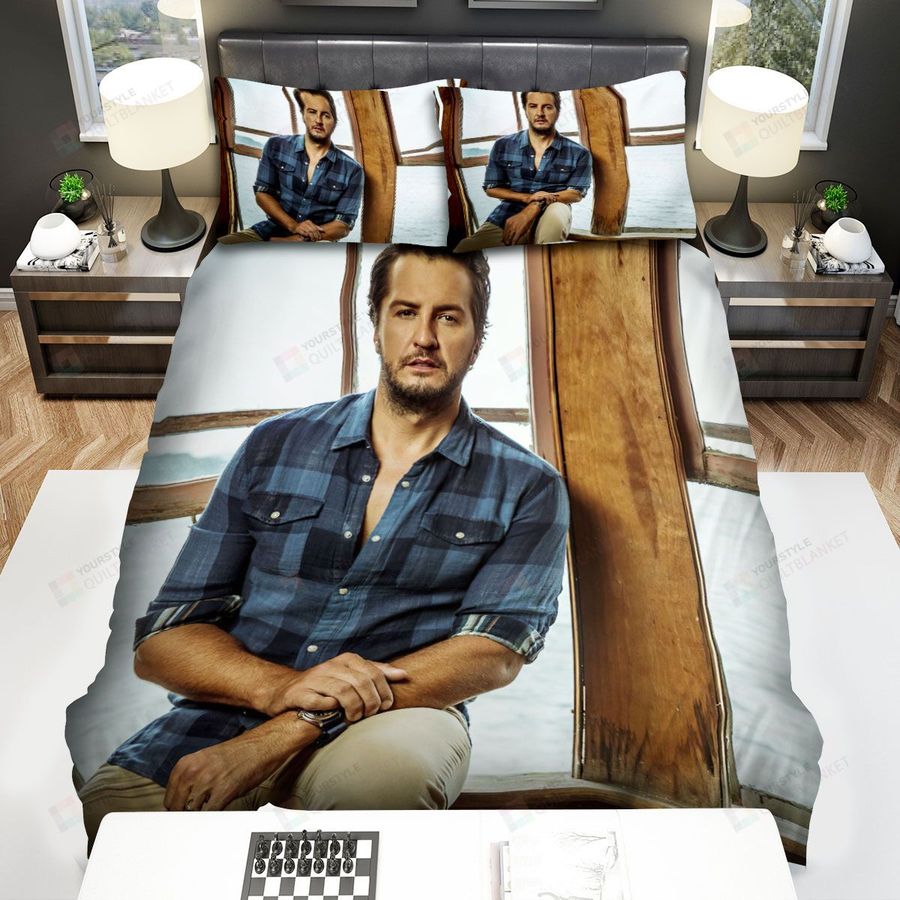 Luke Bryan Most People Are Good Bed Sheets Spread Comforter Duvet Cover Bedding Sets