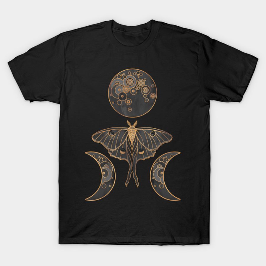 Luna Moth And Triple Moon   DARK T Shirt, Hoodie, Sweatshirt, Long Sleeve