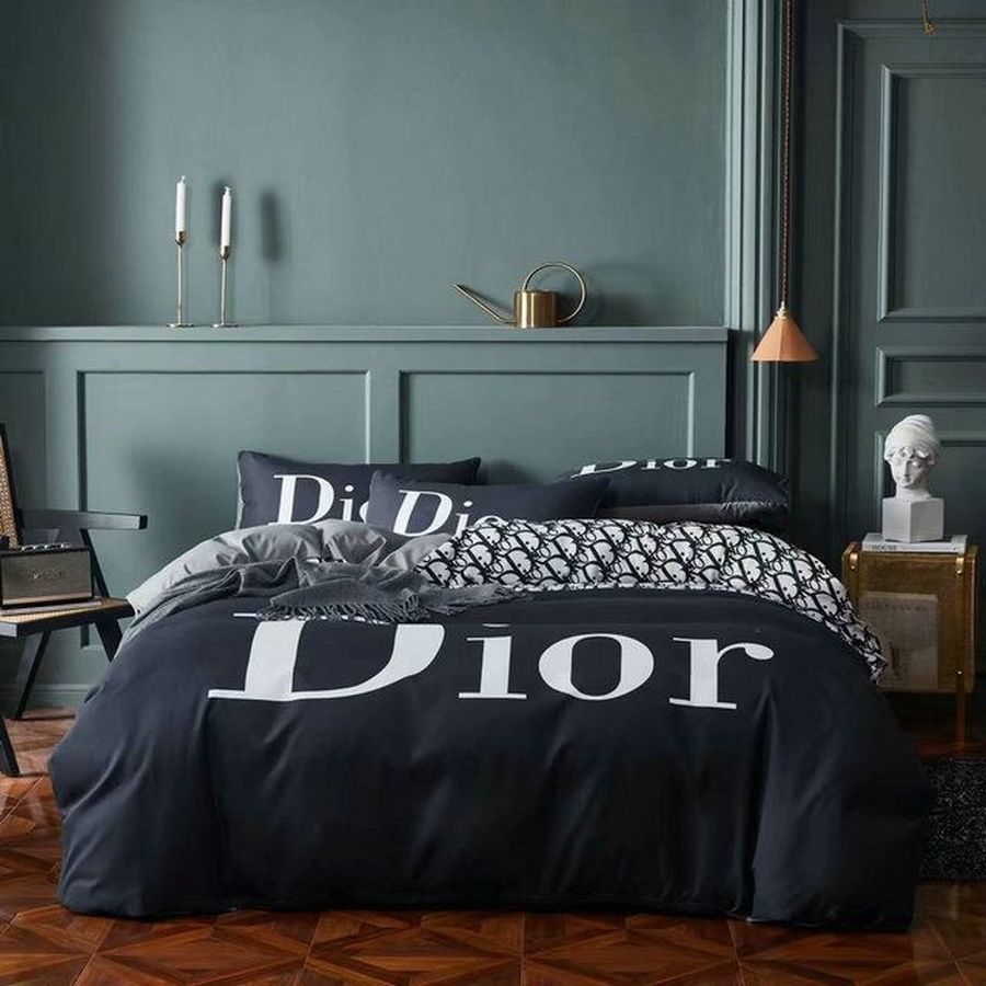Luxury Christian Dior Brand Type 23 Bedding Sets Duvet Cover Dior Bedroom Sets