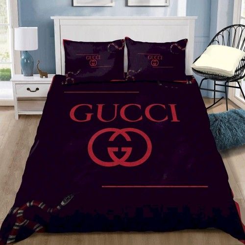 Luxury Gc Gucci 05 Bedding Sets Duvet Cover Bedroom Luxury Brand Bedding Customized Bedroom