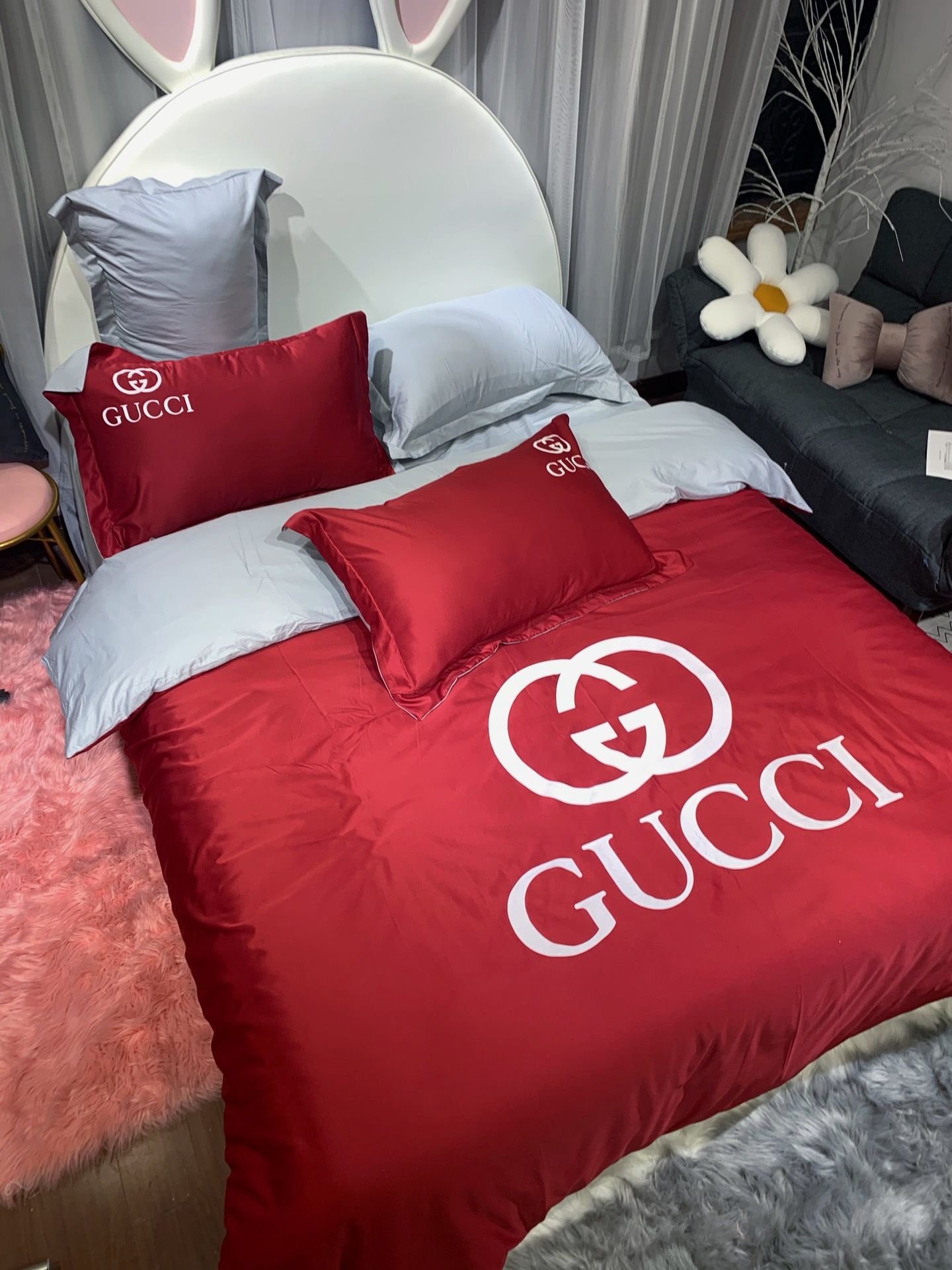 Luxury Gc Gucci Type 175 Bedding Sets Duvet Cover Luxury Brand Bedroom Sets