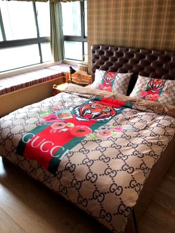 Luxury Gc Gucci Type 63 Bedding Sets Duvet Cover Luxury Brand Bedroom Sets