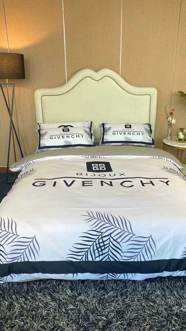 Luxury Givenchy Luxury Brand Type 01 Bedding Sets Duvet Cover Bedroom Sets