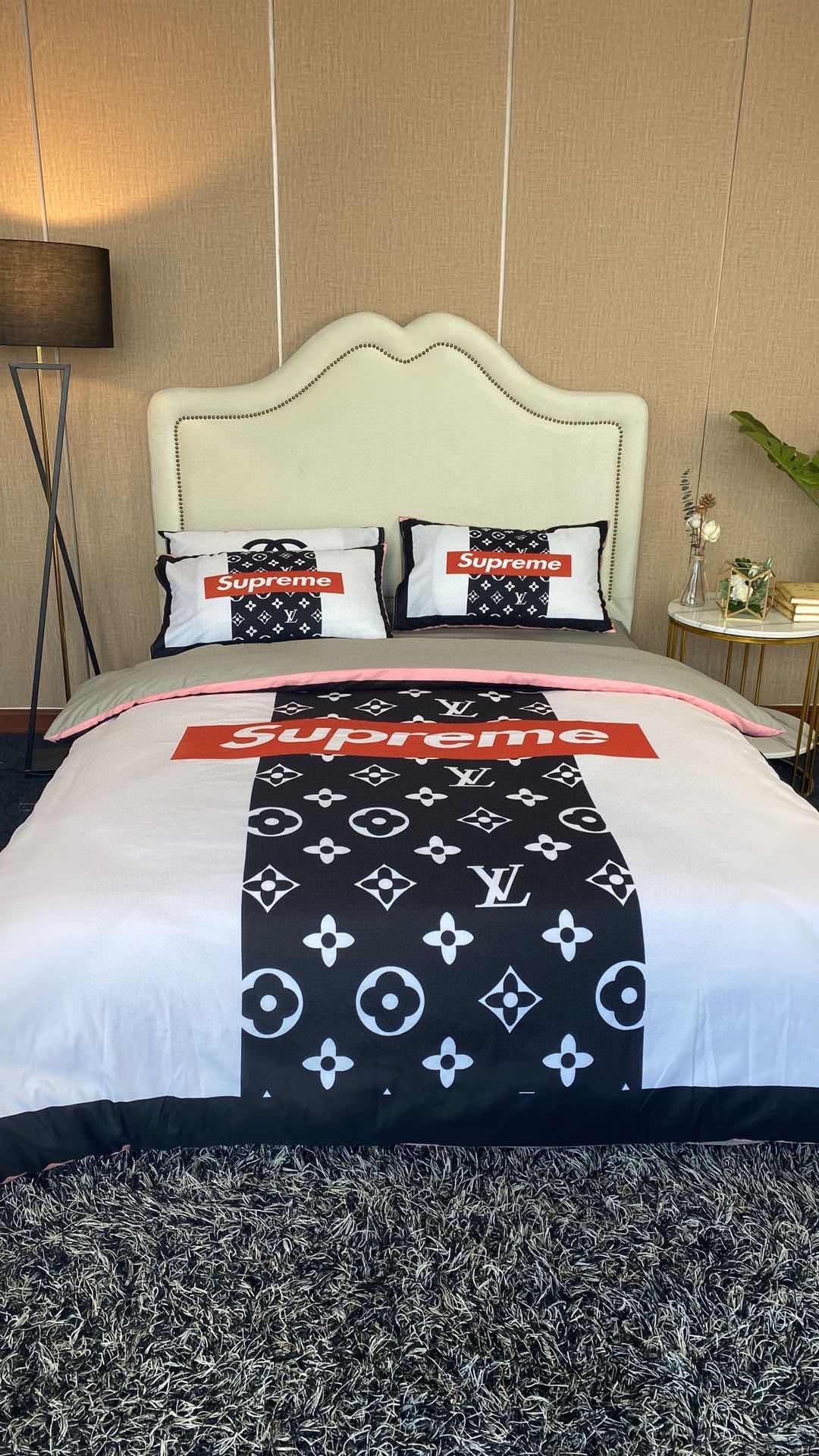 LV Sp Type 08 Bedding Sets Duvet Cover Lv Bedroom Sets Luxury Brand Bedding