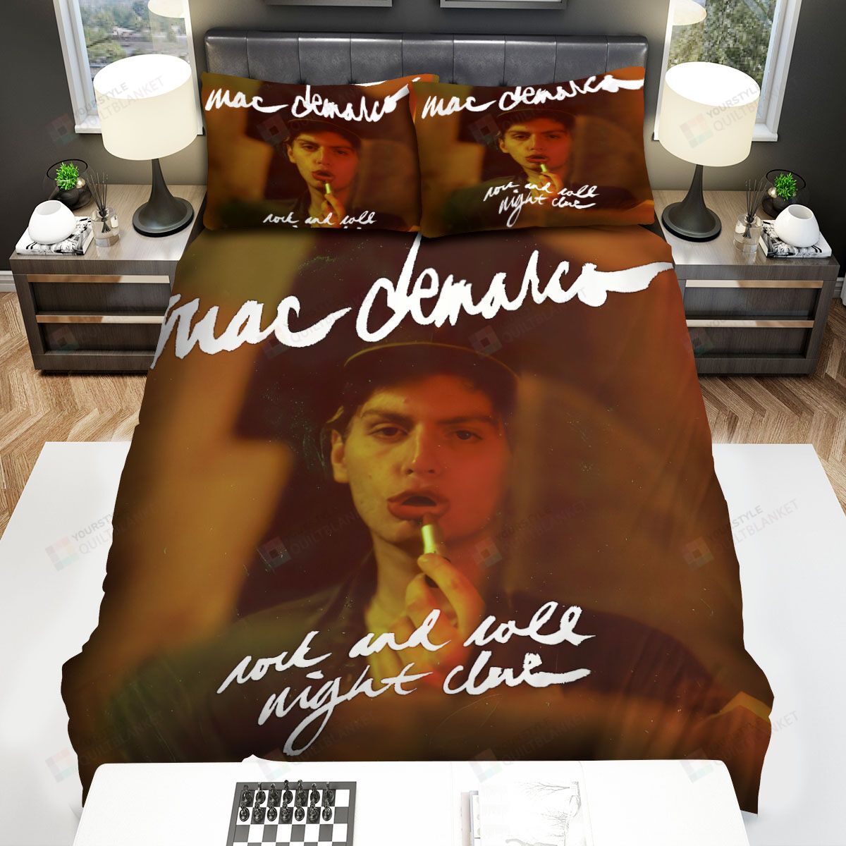 Mac Demarco Album Rock And Roll Night Club Bed Sheets Spread Comforter Duvet Cover Bedding Sets