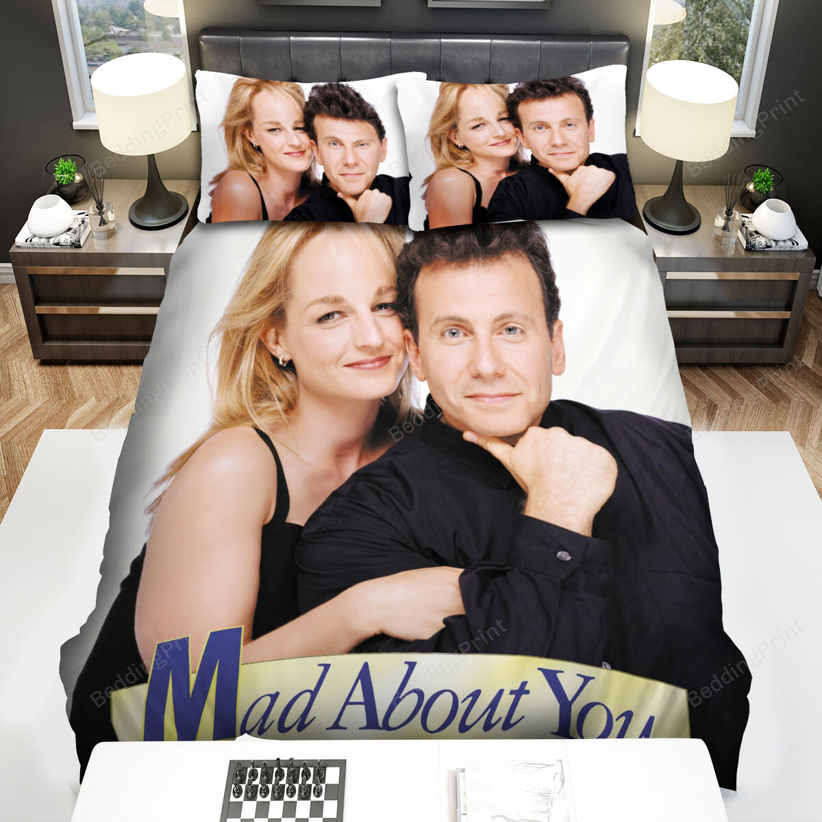 Mad About You (1992–2019) Poster Movie Poster Bed Sheets Spread Comforter Duvet Cover Bedding Sets Ver 3