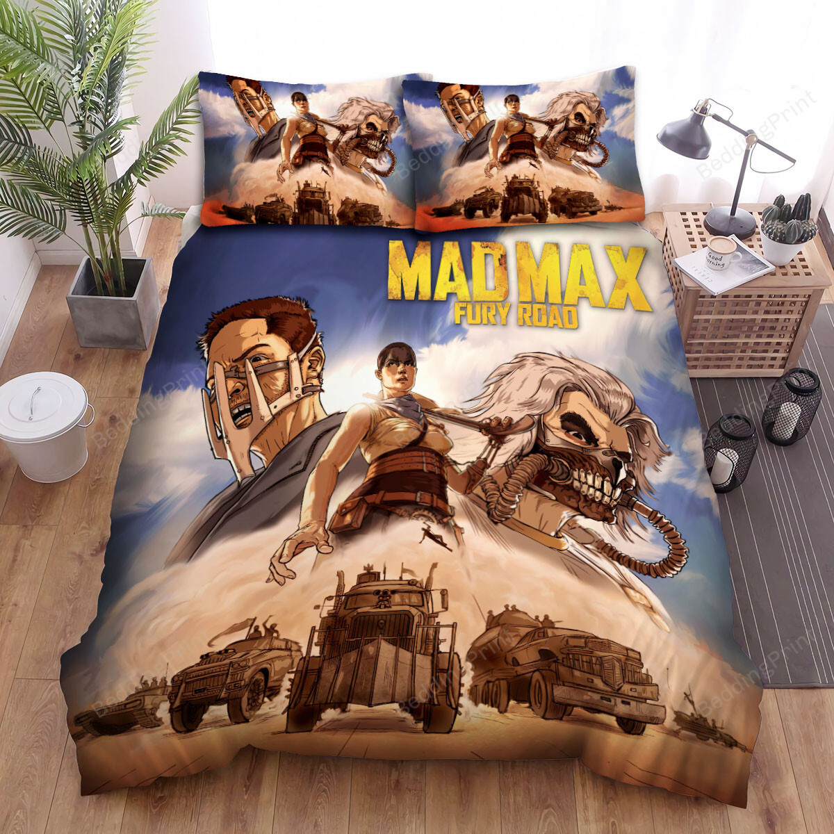 Mad Max Fury Road Movie Dust Storm Photo Bed Sheets Spread Comforter Duvet Cover Bedding Sets