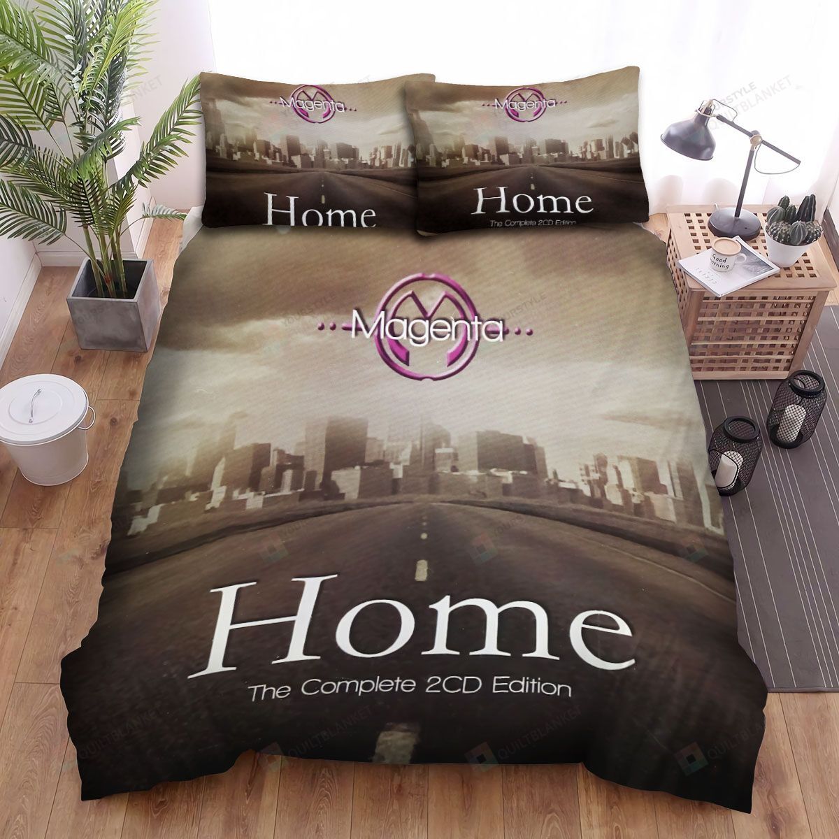 Magenta Home Bed Sheets Spread Comforter Duvet Cover Bedding Sets