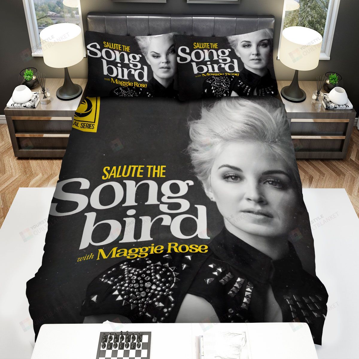 Maggie Rose Song Bird Bed Sheets Spread Comforter Duvet Cover Bedding Sets