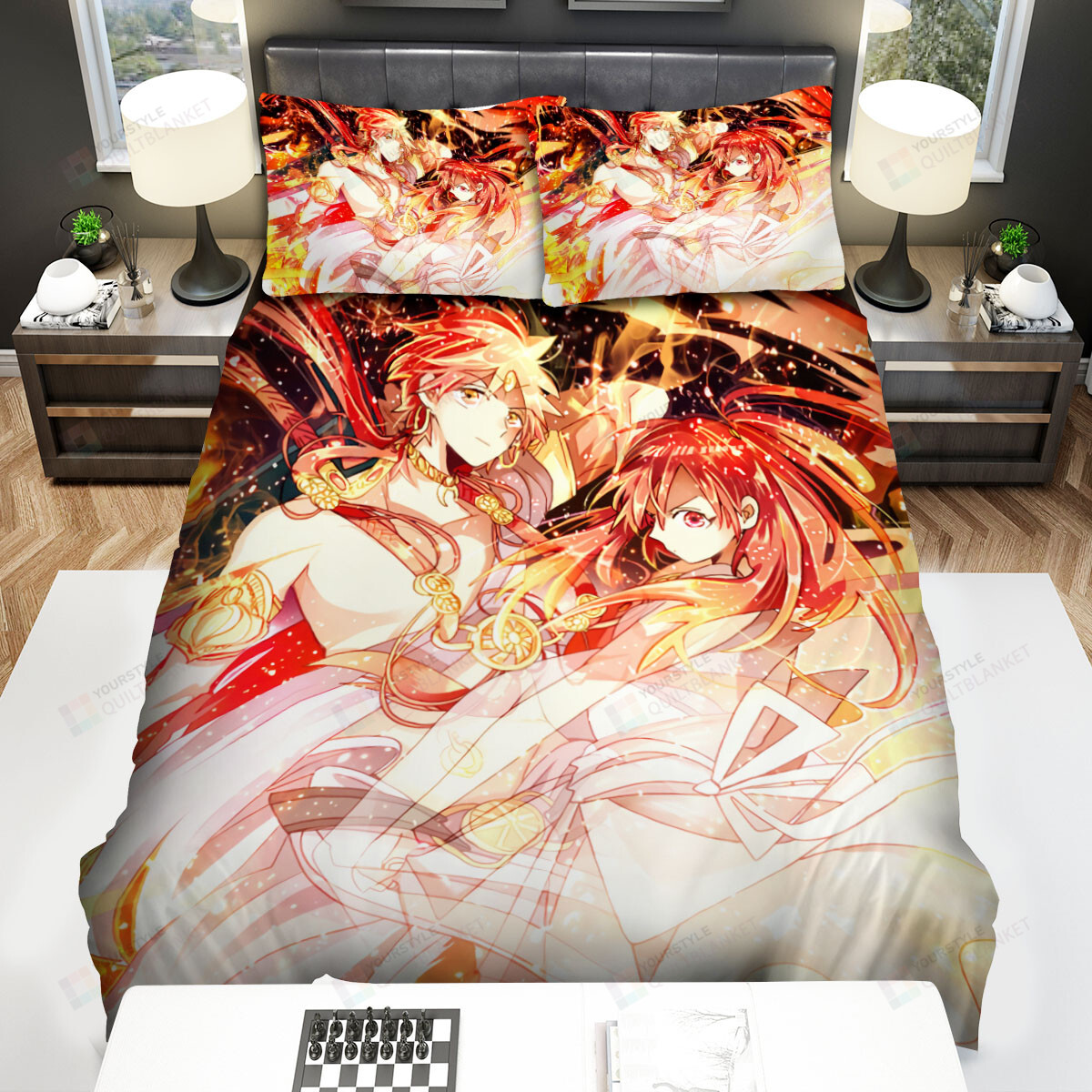 Magi Alibaba And Morgianna Bed Sheets Spread Comforter Duvet Cover Bedding Sets