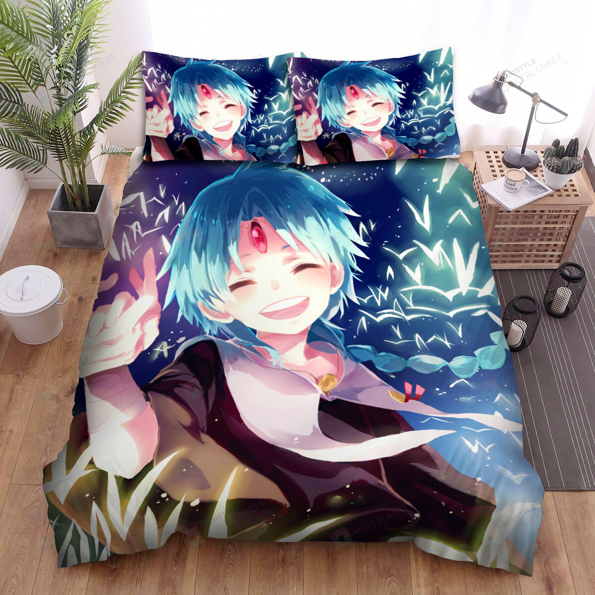 Magi The Labyrinth Of Magic Character Aladdin Bed Sheets Spread Comforter Duvet Cover Bedding Sets