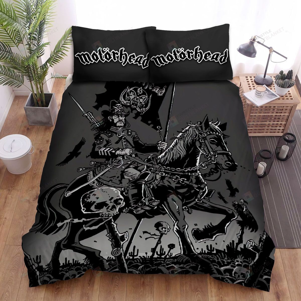 March Or Die Motorhead Bed Sheets Spread Comforter Duvet Cover Bedding Sets