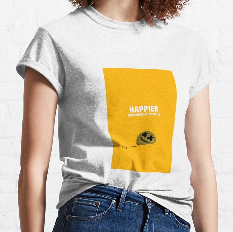 Marshmello ft. Bastille - Happier Classic T-Shirt
