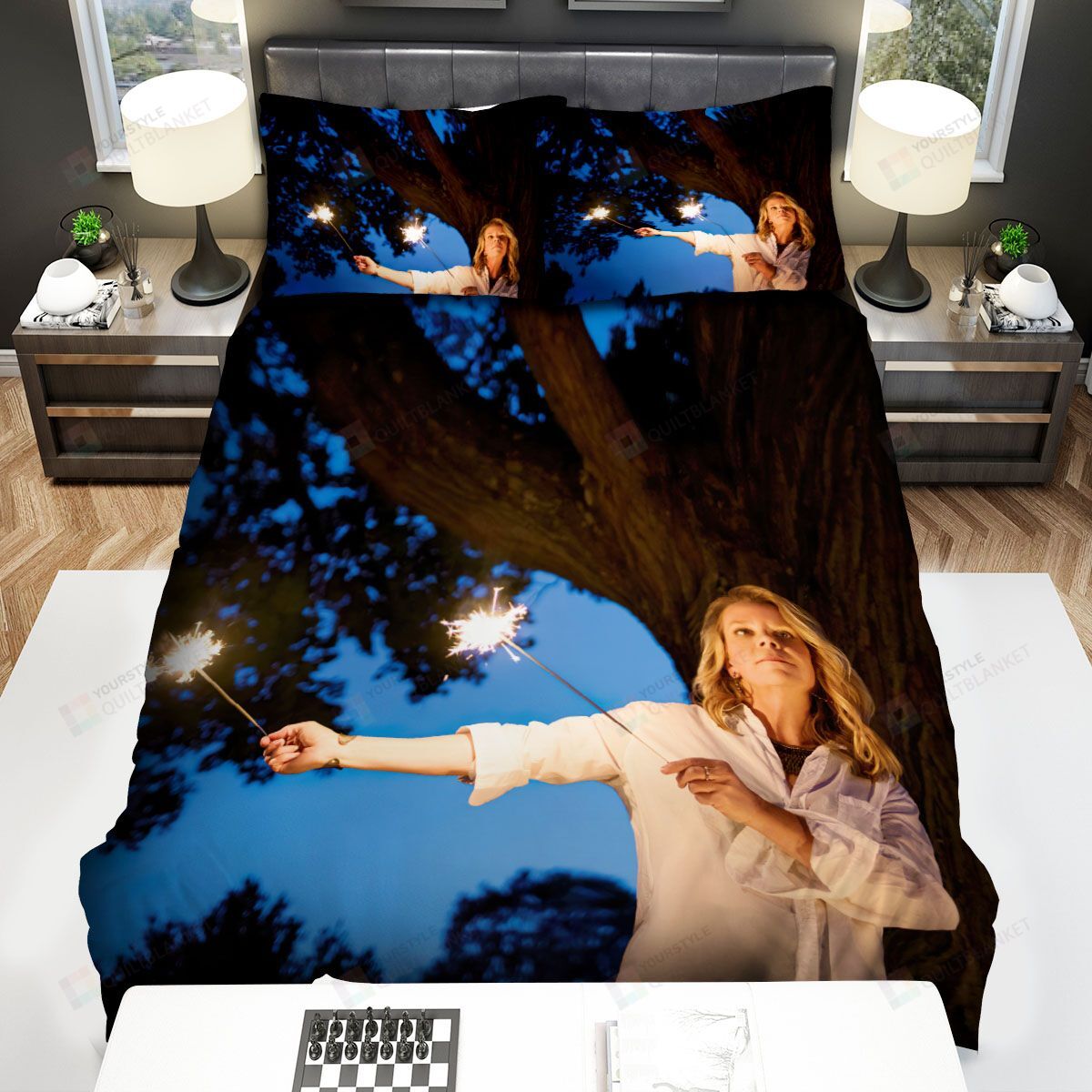 Mary Chapin Carpenter Posting Of The Girl Under The Tree Bed Sheets Spread Comforter Duvet Cover Bedding Sets