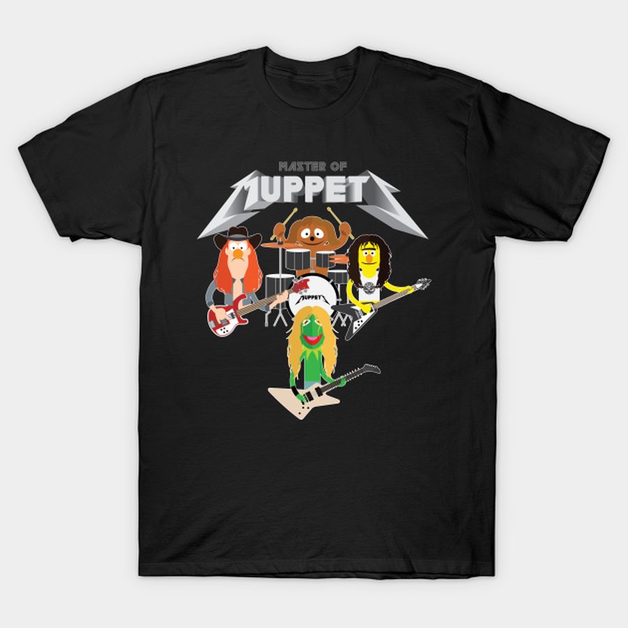 Master of Muppets 2 - Muppets as Metallica Band T-shirt, Hoodie, SweatShirt, Long Sleeve