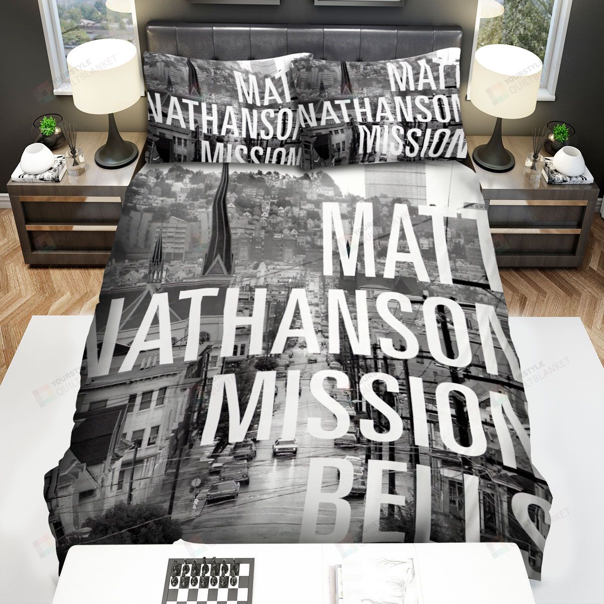 Matt Nathanson Mission Bell Bed Sheets Spread Comforter Duvet Cover Bedding Sets