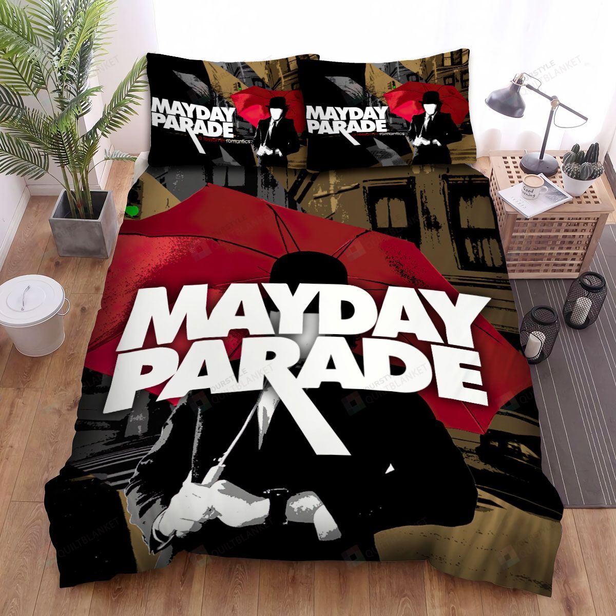 Mayday Parade A Lesson In Romantics Bed Sheets Spread Comforter Duvet Cover Bedding Sets