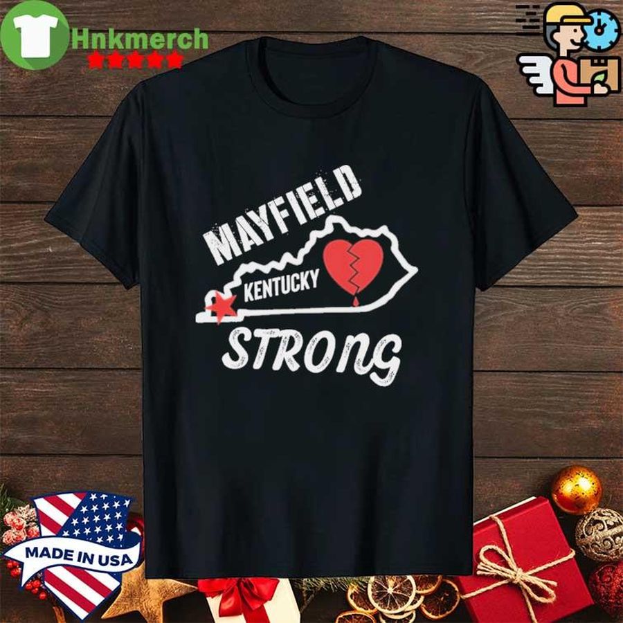 Mayfield strong heart victims shirt