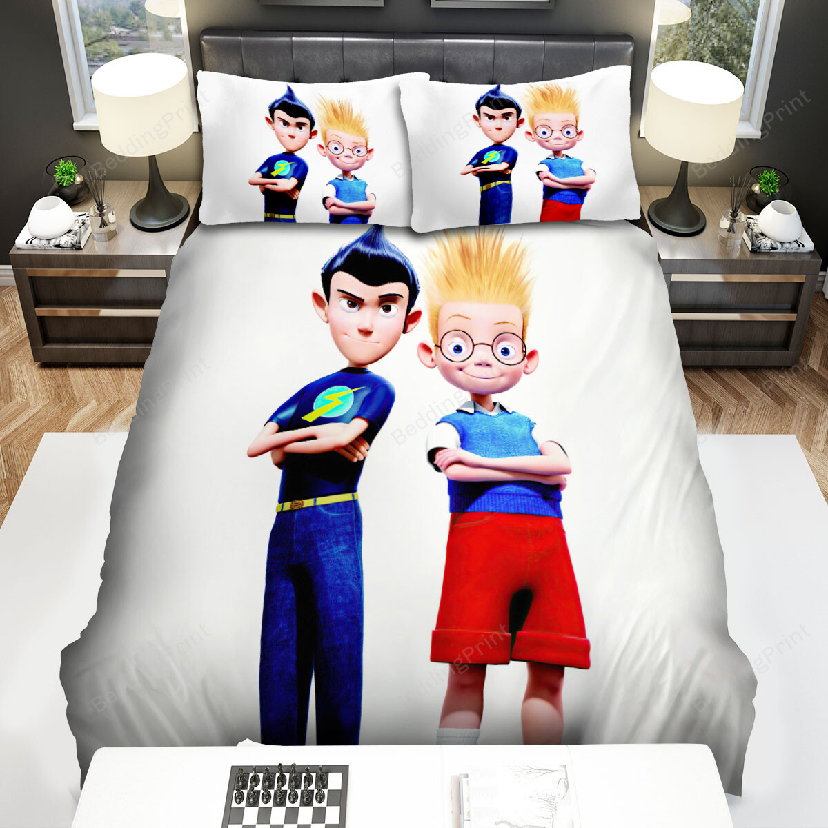Meet The Robinsons Wilbur Robinson With Lewis Bed Sheets Spread Duvet Cover Bedding Sets