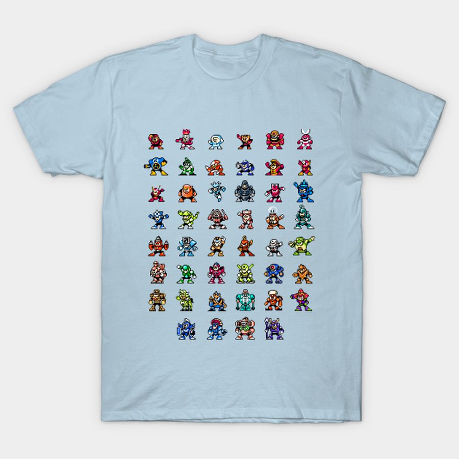 Mega Man 1 6 Robot Masters T Shirt, Hoodie, Sweatshirt, Long Sleeve