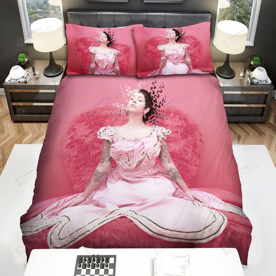 Melanie Martinez Brain And Heart Photo Bed Sheets Spread Comforter Duvet Cover Bedding Sets