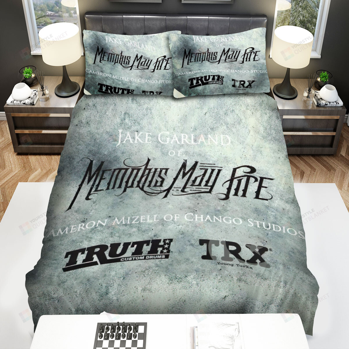 Memphis May Fire Cameron Mizell Of Chango Studios Bed Sheets Spread Comforter Duvet Cover Bedding Sets