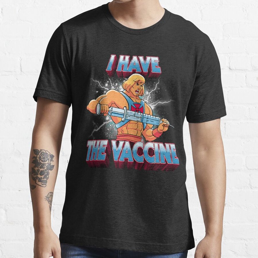 Mens My Favorite He Masters Of Man The Universe Retro Vintage Essential T-Shirt