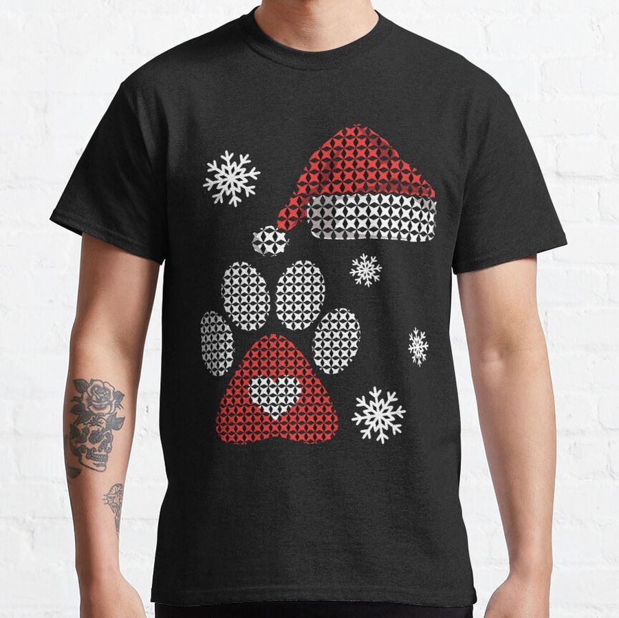 Merry Christmas Dog Version Classic T-Shirt
