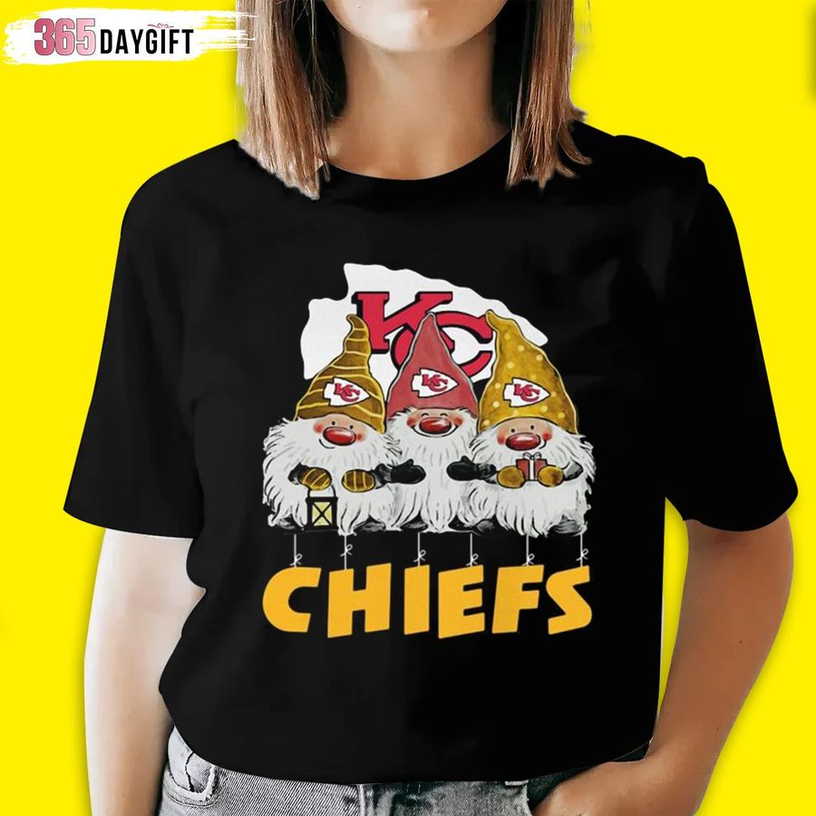 Mery Christmas Xmas Funny Gromes Kansas City Chiefs Shirt
