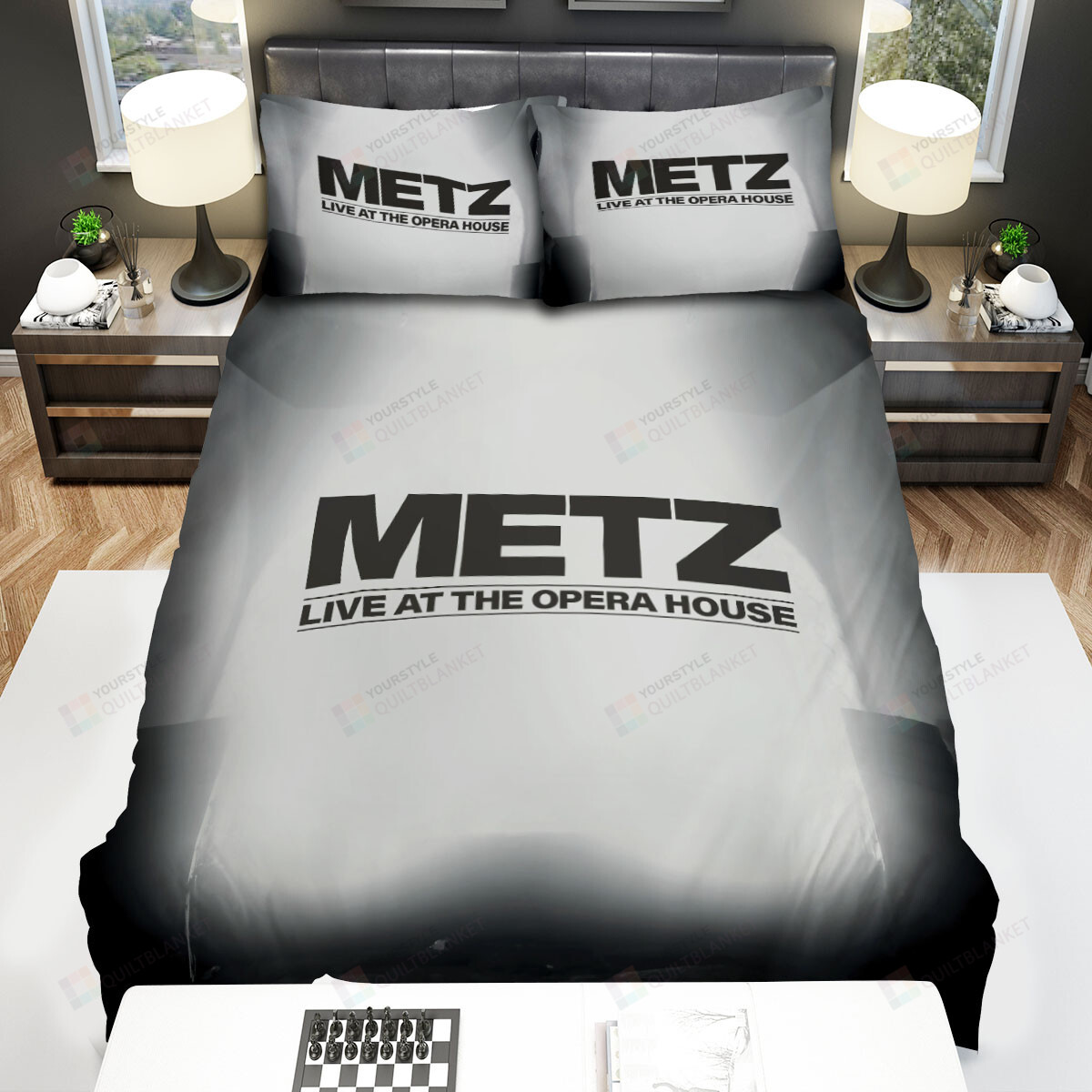 Metz Band Live At The Opera House Bed Sheets Spread Comforter Duvet Cover Bedding Sets