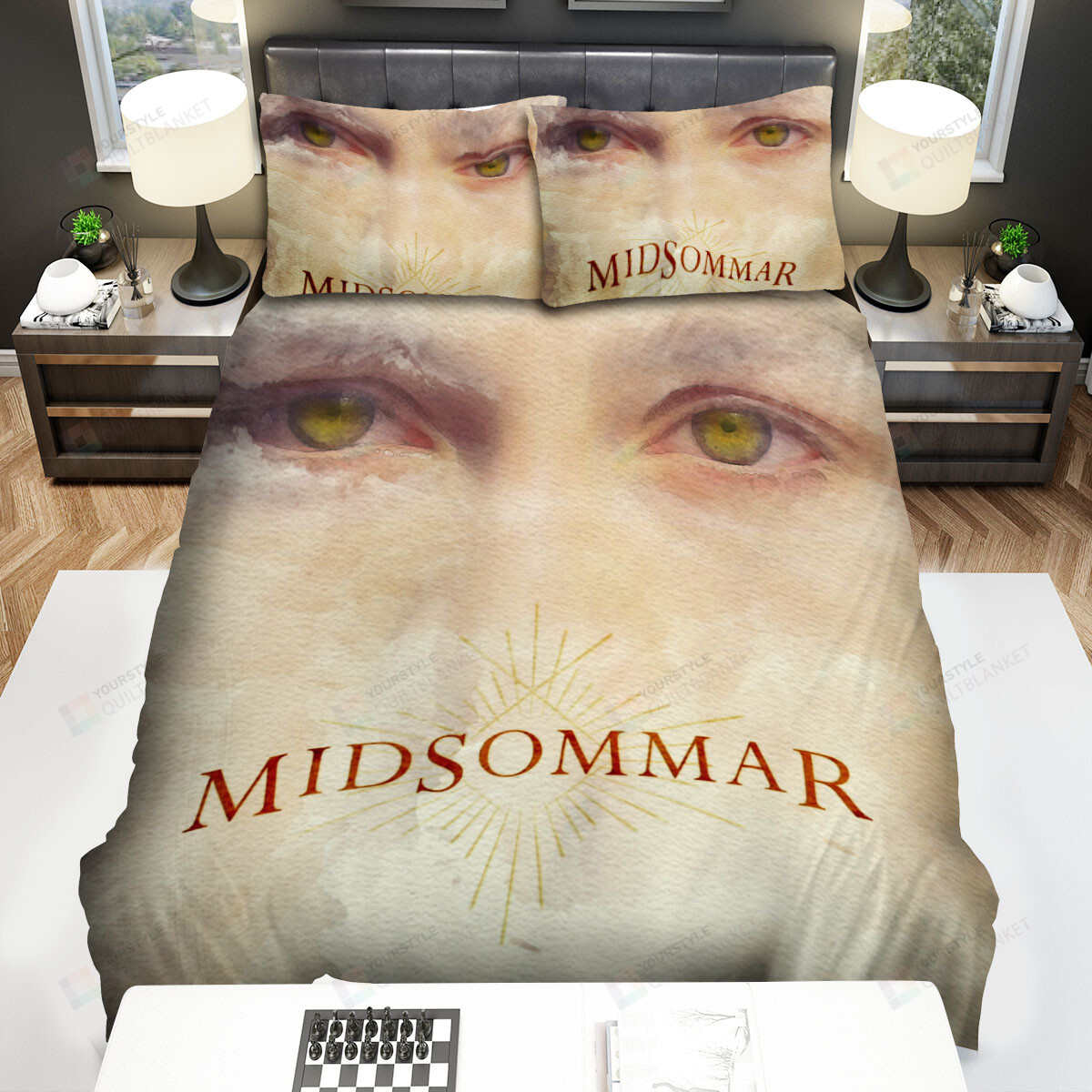 Midsommar Movie Eyes Photo Bed Sheets Spread Comforter Duvet Cover Bedding Sets