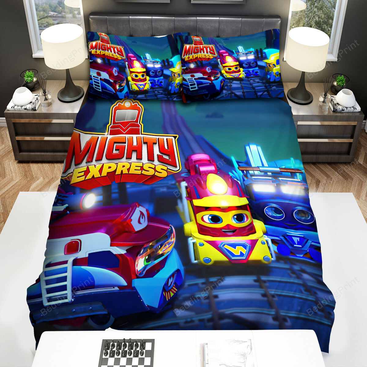 Mighty Express Group Meeting Together Bed Sheets Spread Duvet Cover Bedding Sets