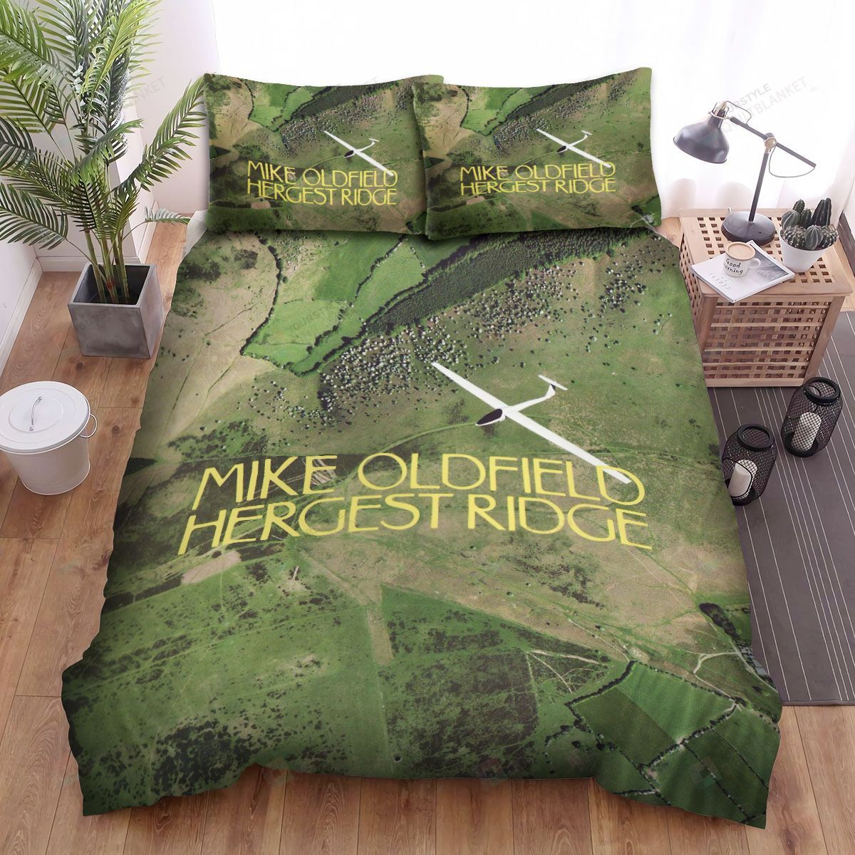 Mike Oldfield Music Fly Photo Bed Sheets Spread Comforter Duvet Cover Bedding Sets