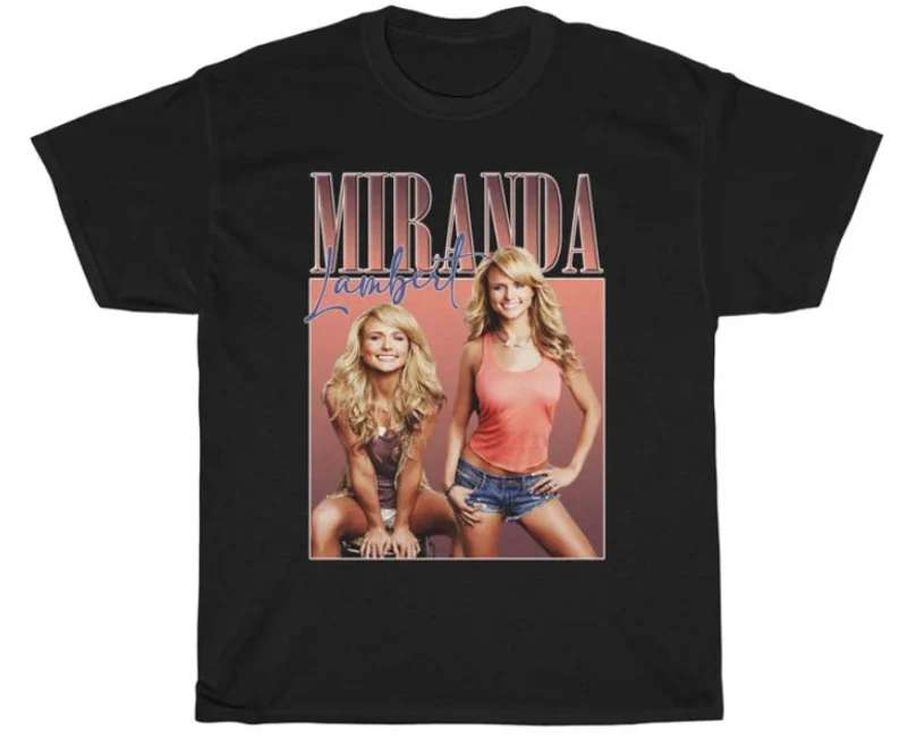 Miranda Lambert Music Singer Retro T-Shirt