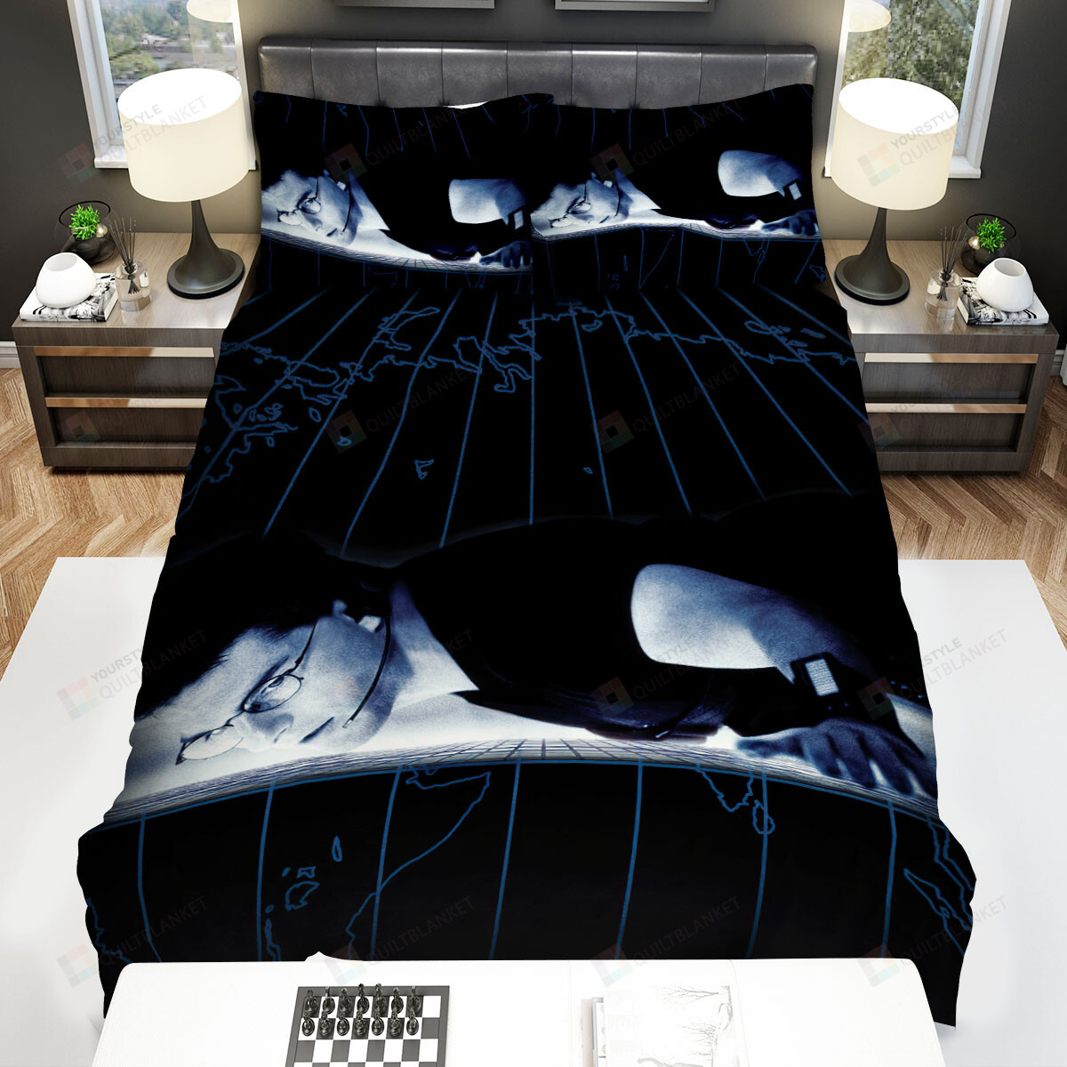 Mission Impossible Ethan Hunt Picture Art  Bed Sheets Spread Comforter Duvet Cover Bedding Sets